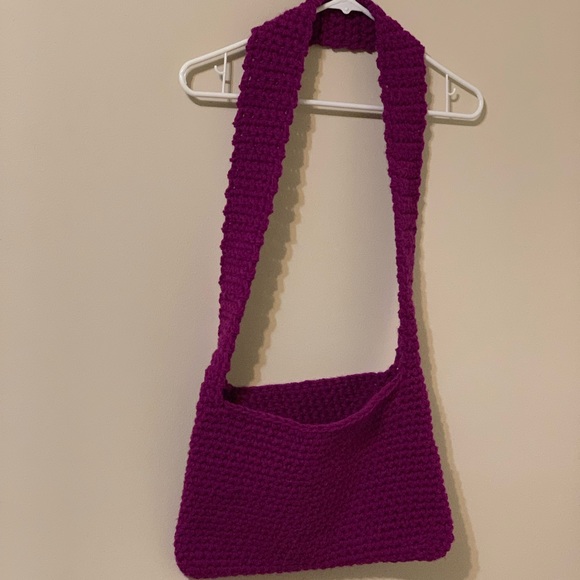 Crossbody Bag Handmade Crochet - Picture 3 of 16